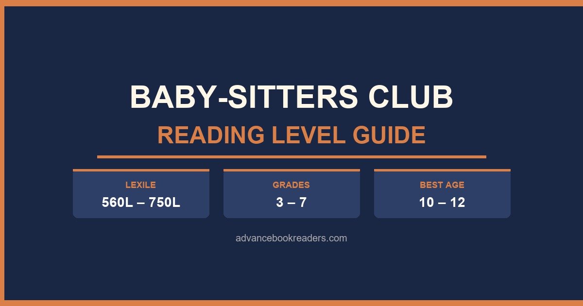 Baby-Sitters Club Reading Level: Is It Right for Your Reader?