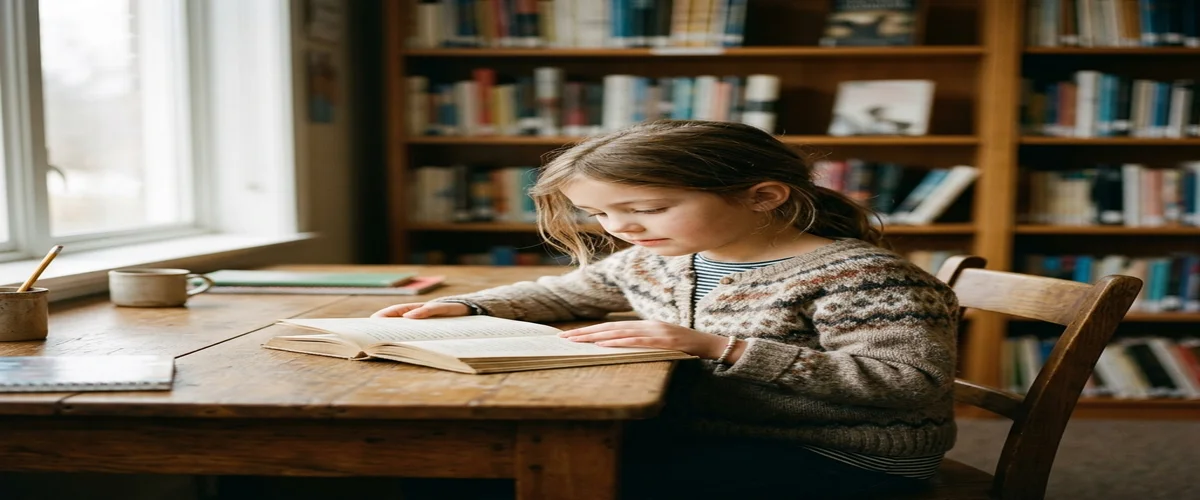 Teacher evaluating an elementary student during a Developmental Reading Assessment