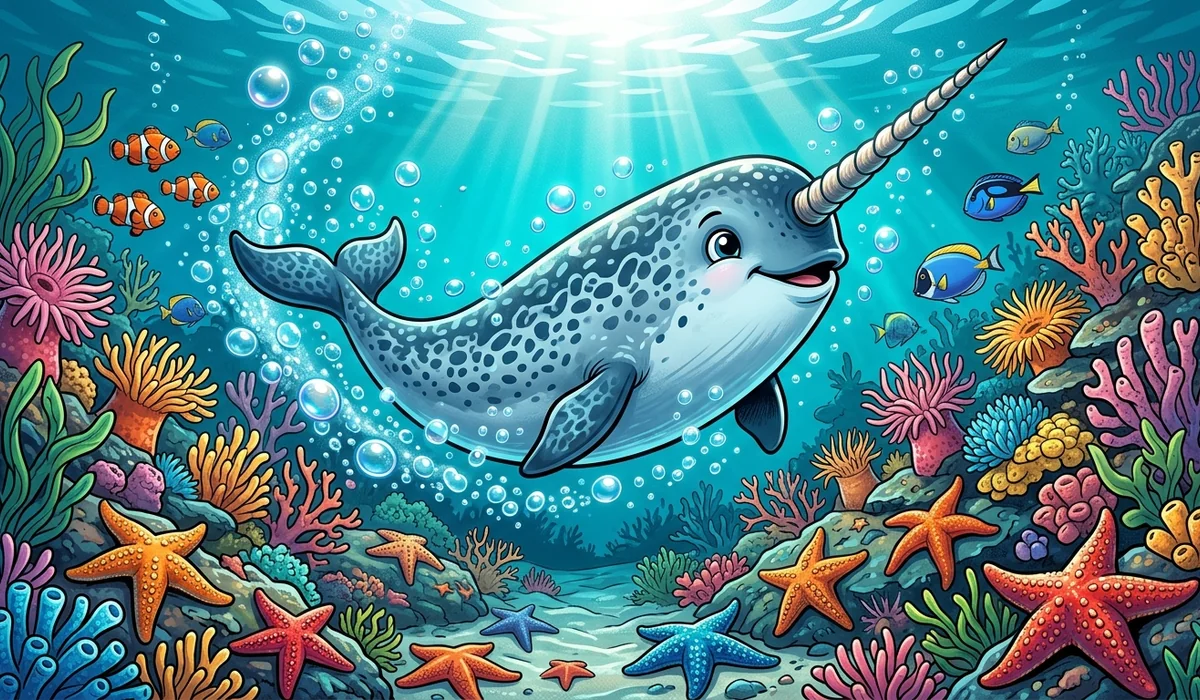 Narwhal: Unicorn of the Sea book cover — Lexile 490L, AR 2.4, F&P M